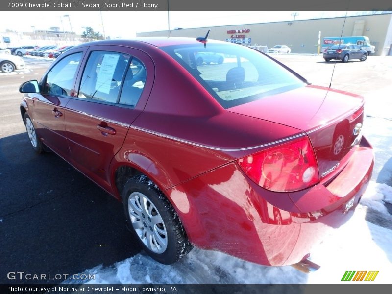 Sport Red / Ebony 2009 Chevrolet Cobalt LT Sedan