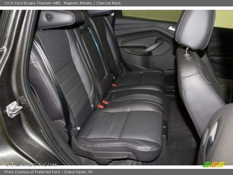 Magnetic Metallic / Charcoal Black 2016 Ford Escape Titanium 4WD
