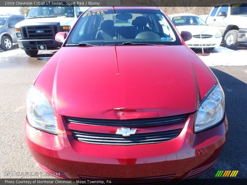 Sport Red / Ebony 2009 Chevrolet Cobalt LT Sedan