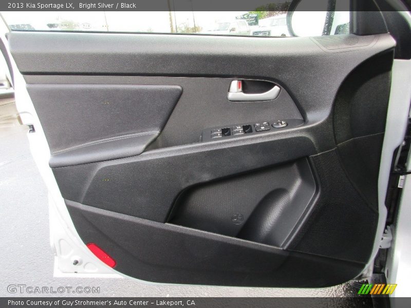 Bright Silver / Black 2013 Kia Sportage LX