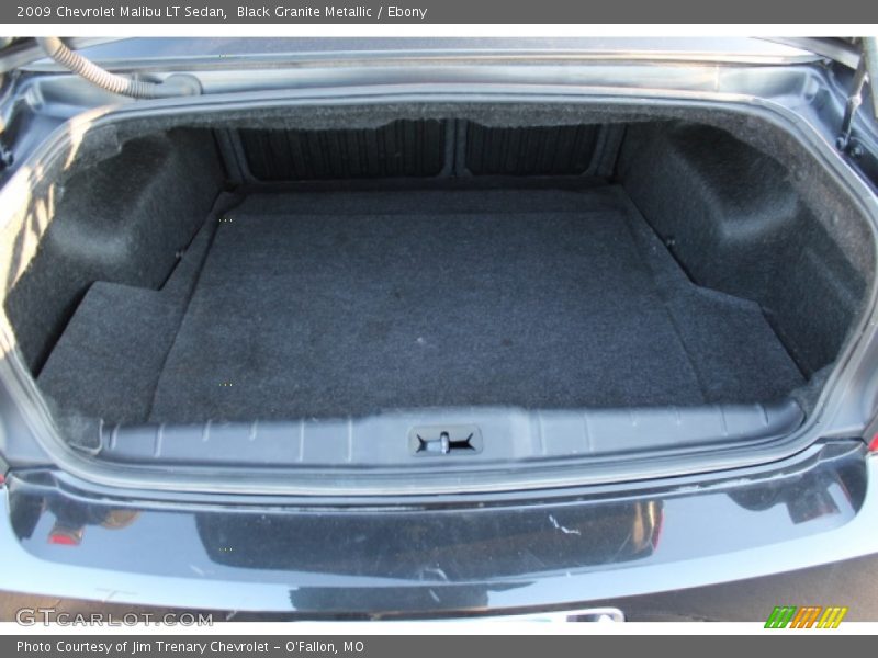 Black Granite Metallic / Ebony 2009 Chevrolet Malibu LT Sedan