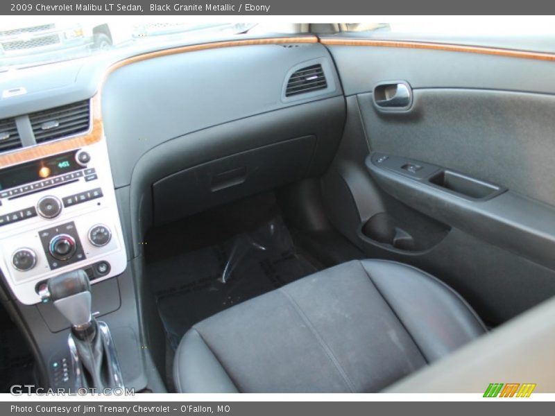 Black Granite Metallic / Ebony 2009 Chevrolet Malibu LT Sedan