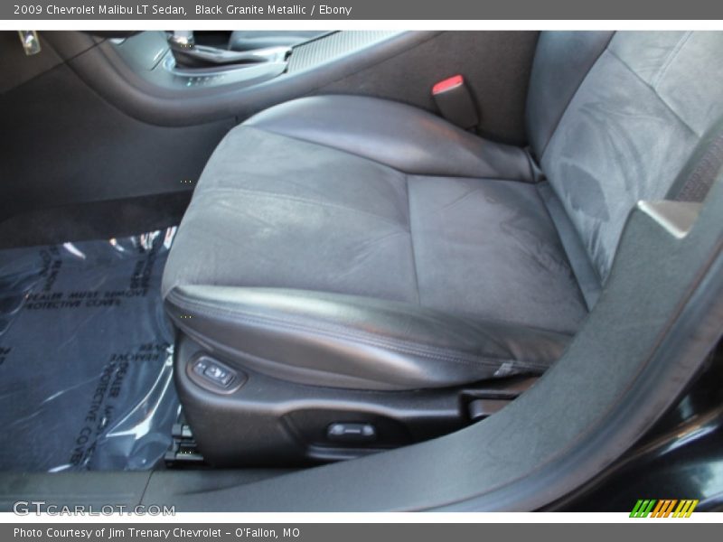 Black Granite Metallic / Ebony 2009 Chevrolet Malibu LT Sedan