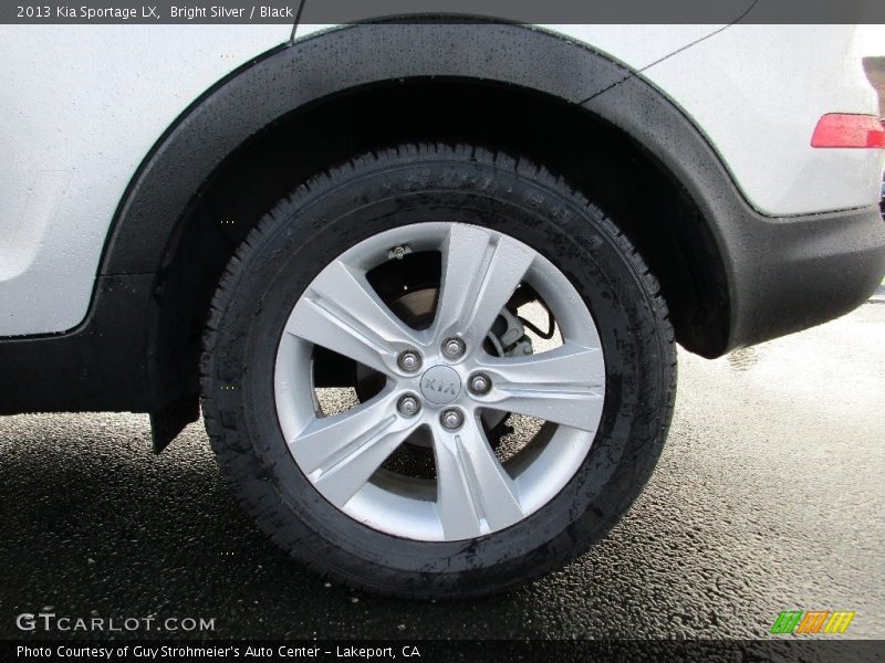 Bright Silver / Black 2013 Kia Sportage LX