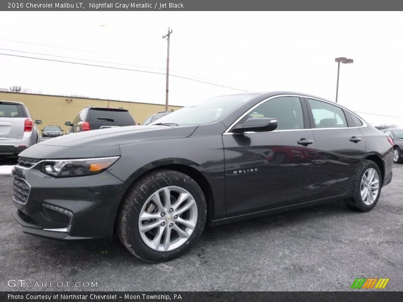 Nightfall Gray Metallic / Jet Black 2016 Chevrolet Malibu LT