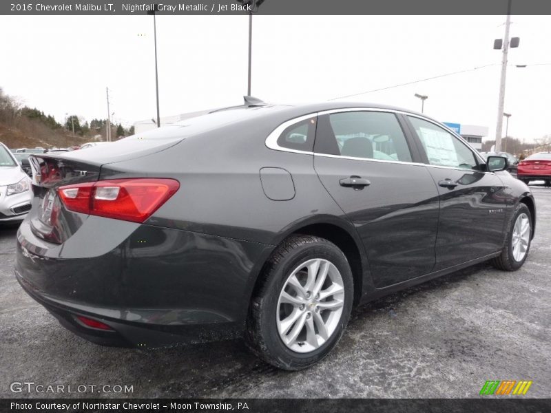Nightfall Gray Metallic / Jet Black 2016 Chevrolet Malibu LT