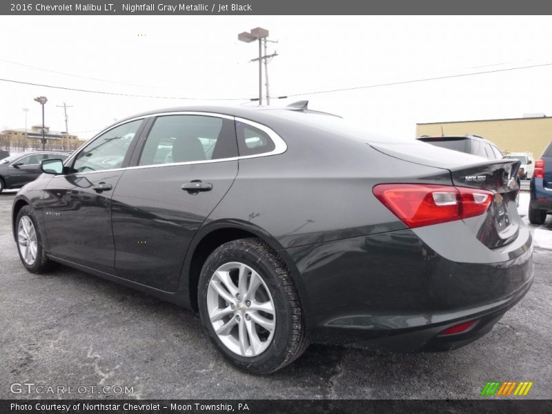 Nightfall Gray Metallic / Jet Black 2016 Chevrolet Malibu LT