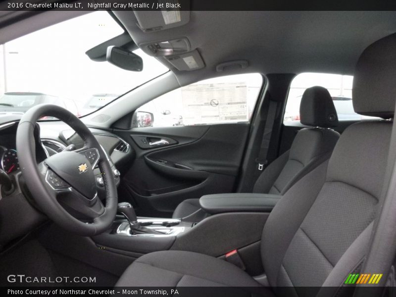 Nightfall Gray Metallic / Jet Black 2016 Chevrolet Malibu LT
