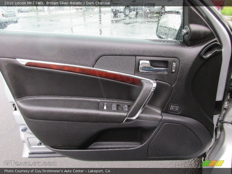 Brilliant Silver Metallic / Dark Charcoal 2010 Lincoln MKZ FWD