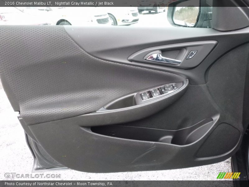 Nightfall Gray Metallic / Jet Black 2016 Chevrolet Malibu LT