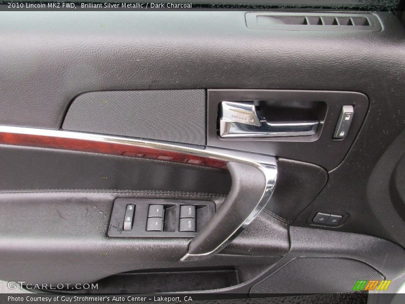 Brilliant Silver Metallic / Dark Charcoal 2010 Lincoln MKZ FWD