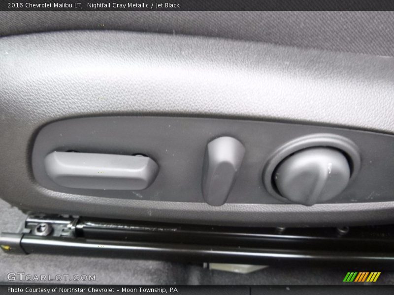 Nightfall Gray Metallic / Jet Black 2016 Chevrolet Malibu LT
