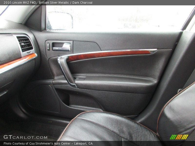 Brilliant Silver Metallic / Dark Charcoal 2010 Lincoln MKZ FWD