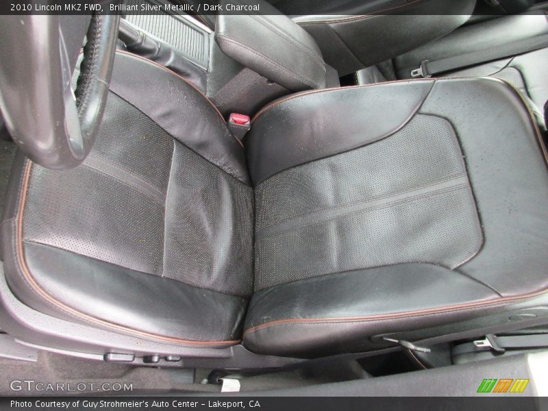 Brilliant Silver Metallic / Dark Charcoal 2010 Lincoln MKZ FWD