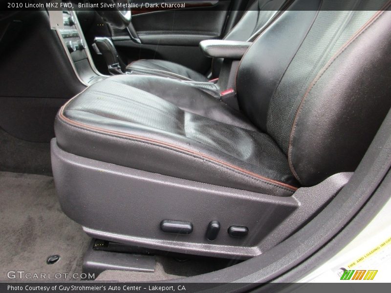 Brilliant Silver Metallic / Dark Charcoal 2010 Lincoln MKZ FWD