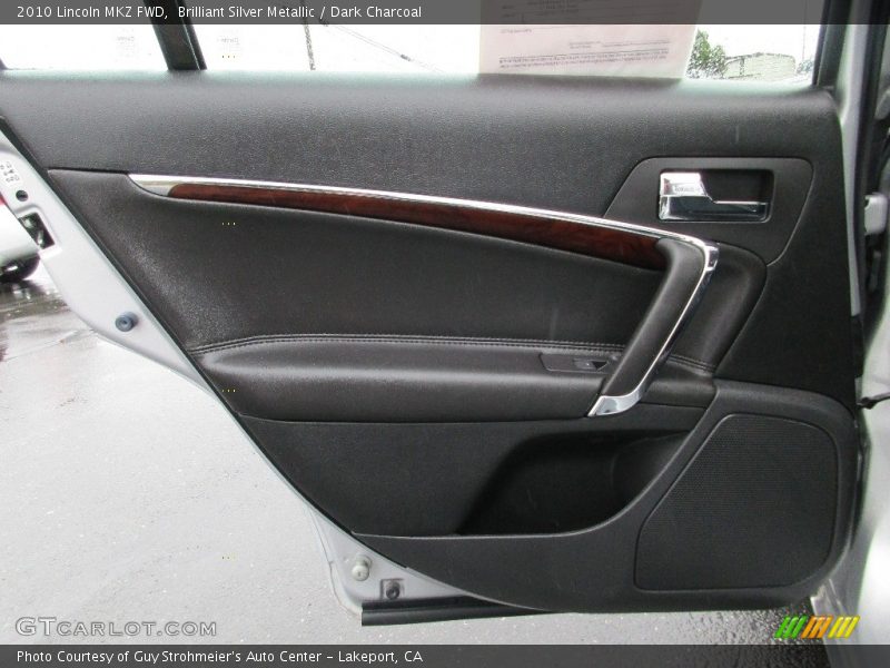 Brilliant Silver Metallic / Dark Charcoal 2010 Lincoln MKZ FWD