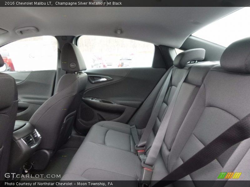 Champagne Silver Metallic / Jet Black 2016 Chevrolet Malibu LT