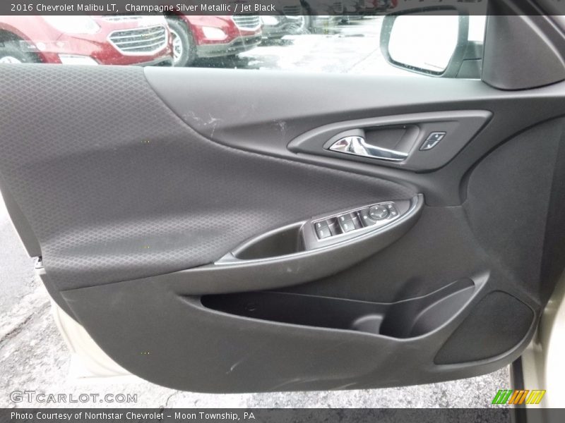 Champagne Silver Metallic / Jet Black 2016 Chevrolet Malibu LT