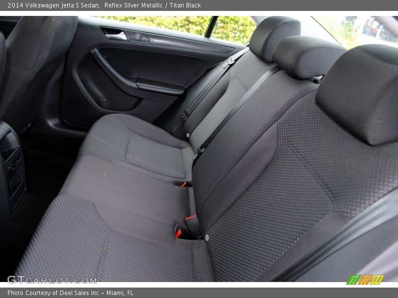 Reflex Silver Metallic / Titan Black 2014 Volkswagen Jetta S Sedan