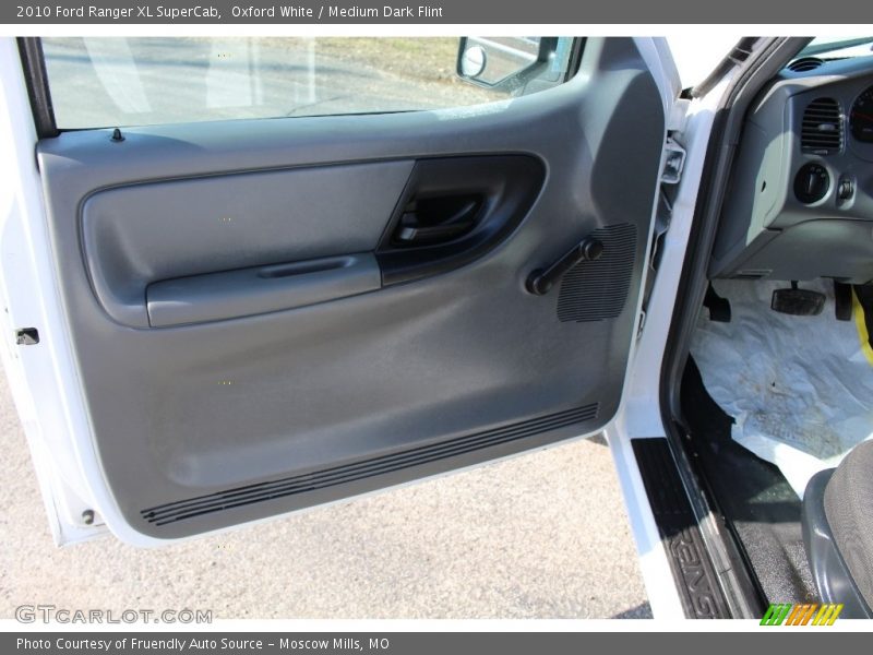 Oxford White / Medium Dark Flint 2010 Ford Ranger XL SuperCab