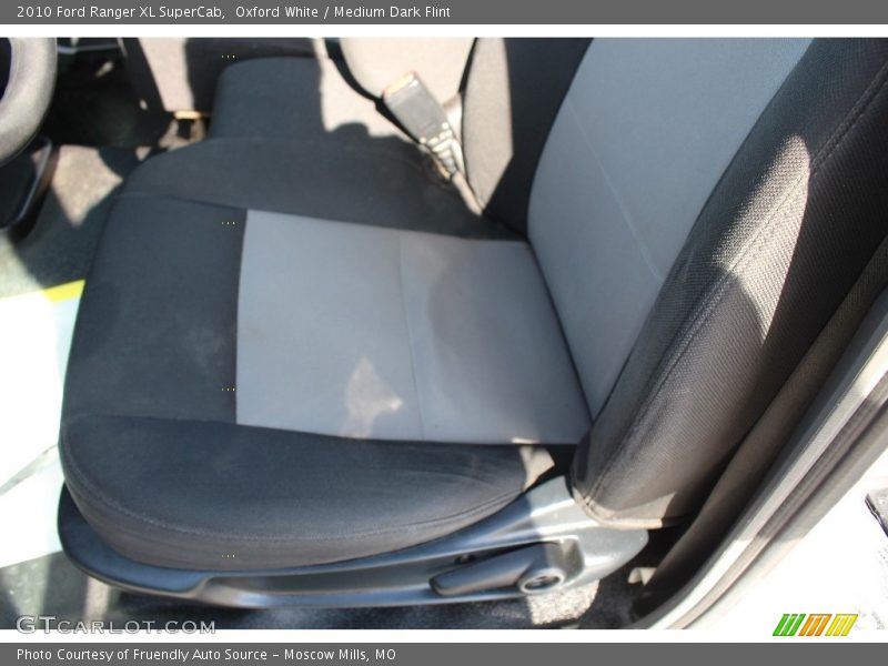 Oxford White / Medium Dark Flint 2010 Ford Ranger XL SuperCab
