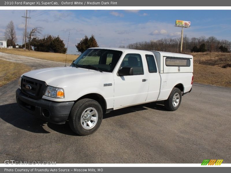 Front 3/4 View of 2010 Ranger XL SuperCab