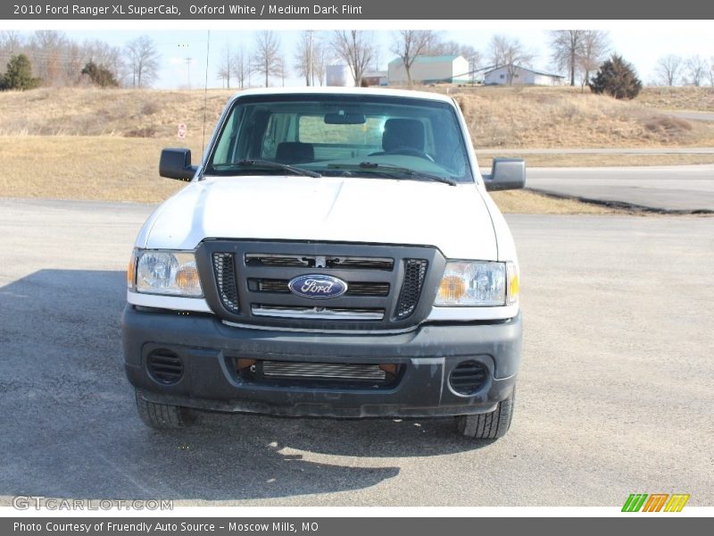Oxford White / Medium Dark Flint 2010 Ford Ranger XL SuperCab