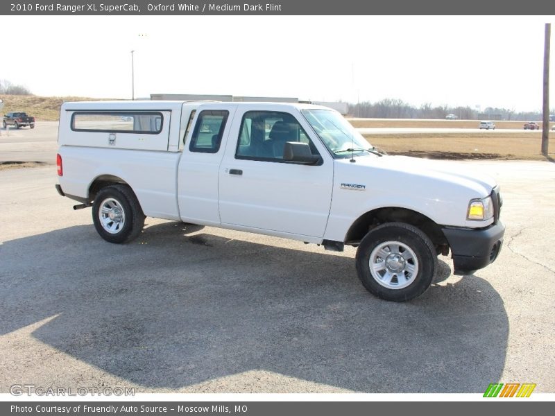 Oxford White / Medium Dark Flint 2010 Ford Ranger XL SuperCab