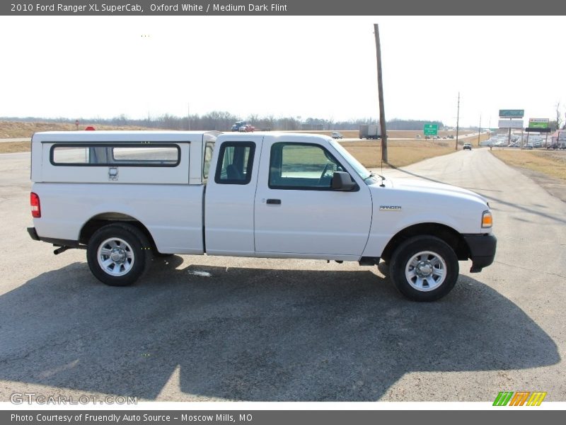Oxford White / Medium Dark Flint 2010 Ford Ranger XL SuperCab