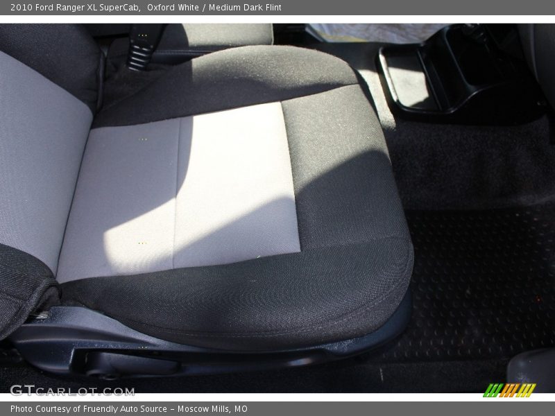 Oxford White / Medium Dark Flint 2010 Ford Ranger XL SuperCab