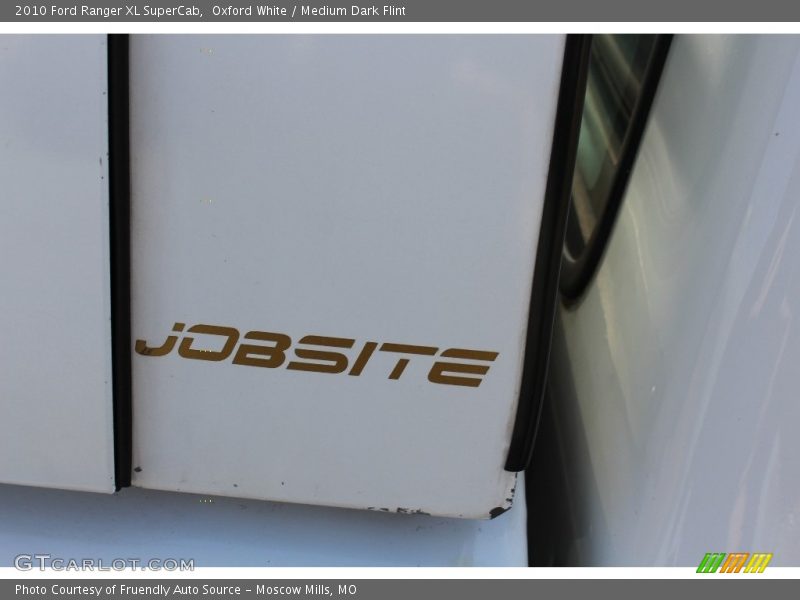 Oxford White / Medium Dark Flint 2010 Ford Ranger XL SuperCab