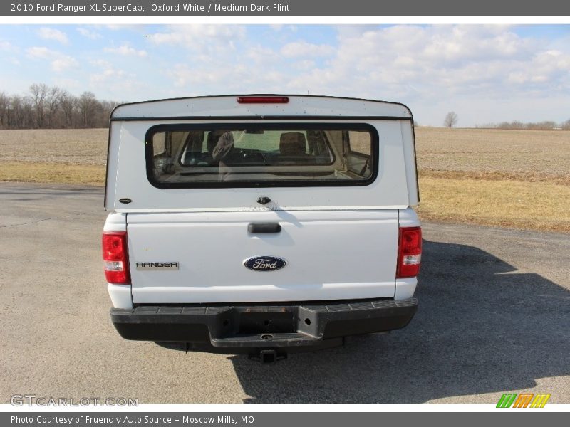 Oxford White / Medium Dark Flint 2010 Ford Ranger XL SuperCab
