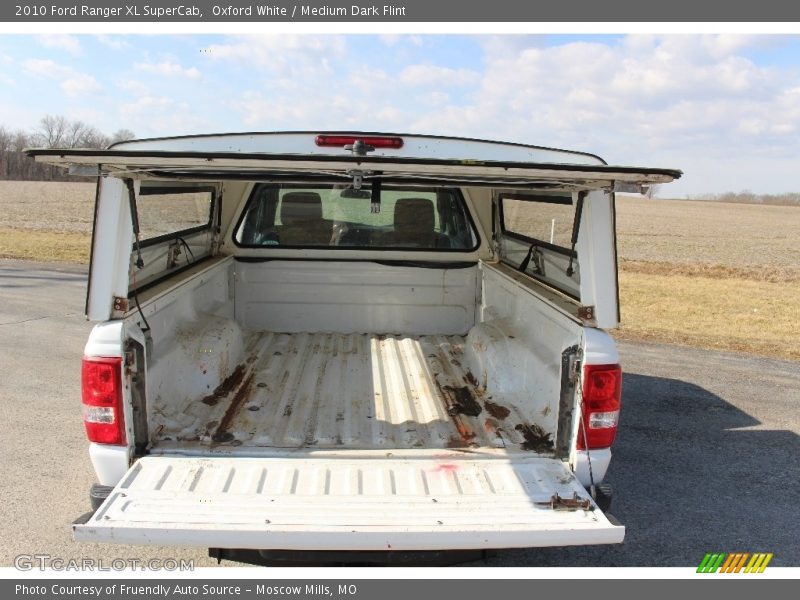 Oxford White / Medium Dark Flint 2010 Ford Ranger XL SuperCab