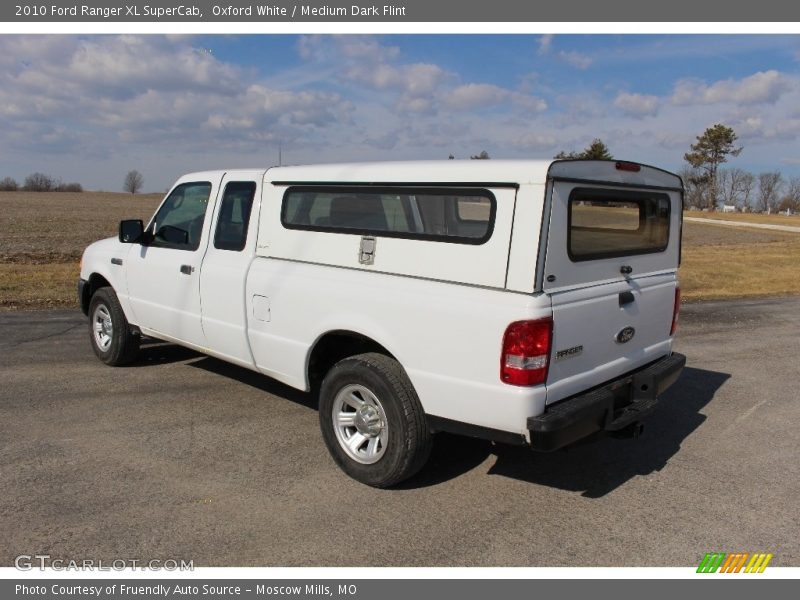 Oxford White / Medium Dark Flint 2010 Ford Ranger XL SuperCab
