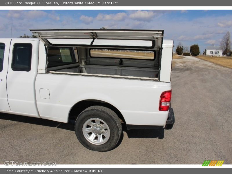 Oxford White / Medium Dark Flint 2010 Ford Ranger XL SuperCab