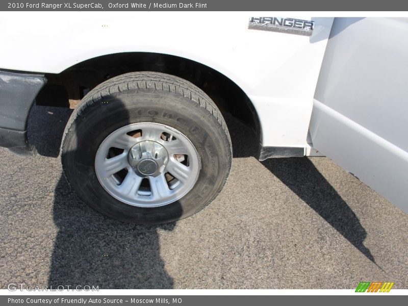 Oxford White / Medium Dark Flint 2010 Ford Ranger XL SuperCab