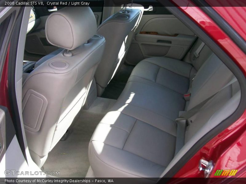 Crystal Red / Light Gray 2008 Cadillac STS V8