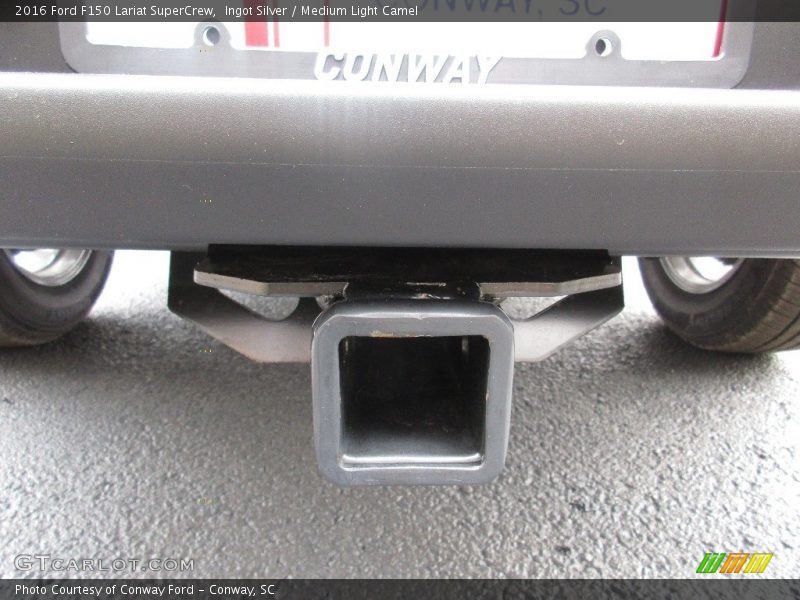Ingot Silver / Medium Light Camel 2016 Ford F150 Lariat SuperCrew