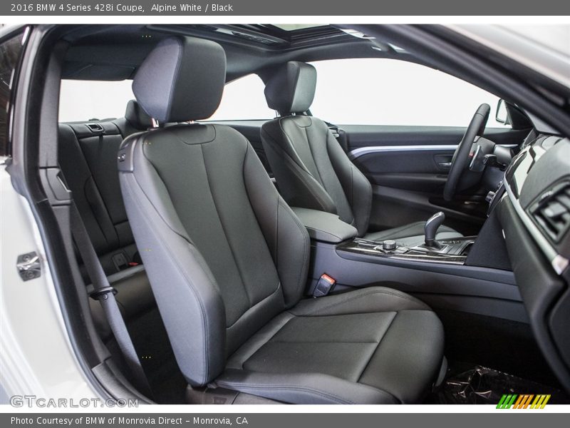Alpine White / Black 2016 BMW 4 Series 428i Coupe