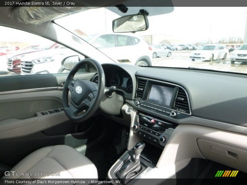 Silver / Gray 2017 Hyundai Elantra SE