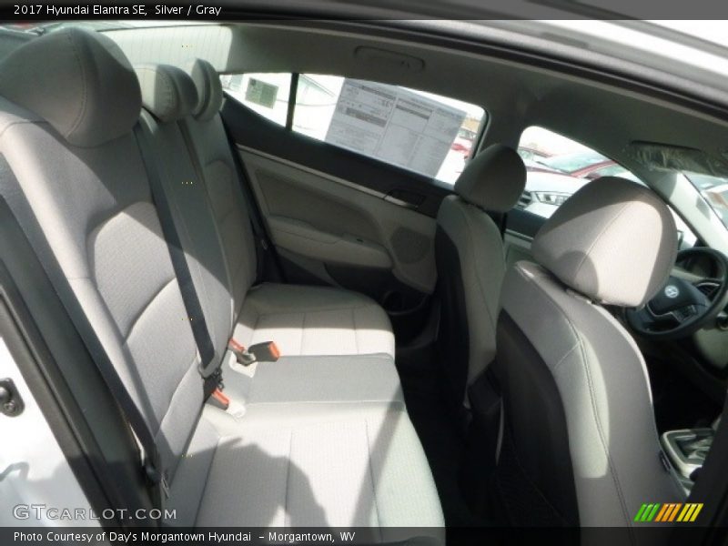 Silver / Gray 2017 Hyundai Elantra SE