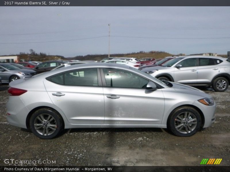 Silver / Gray 2017 Hyundai Elantra SE