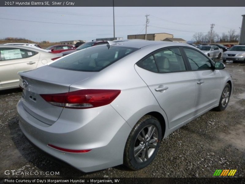 Silver / Gray 2017 Hyundai Elantra SE