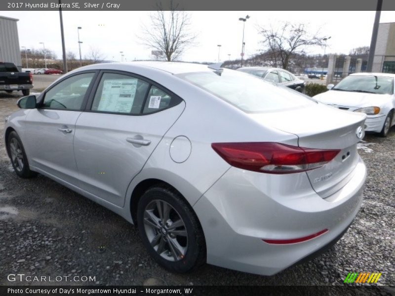 Silver / Gray 2017 Hyundai Elantra SE