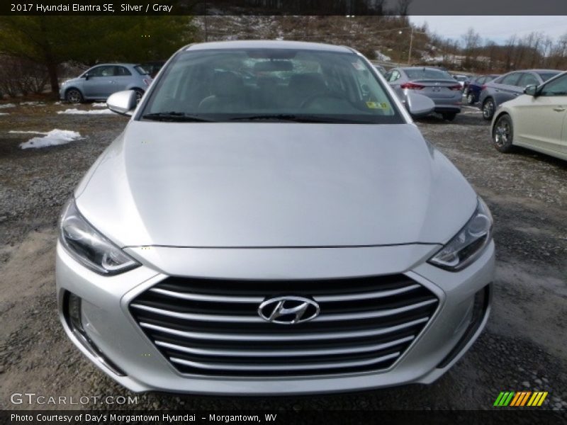 Silver / Gray 2017 Hyundai Elantra SE