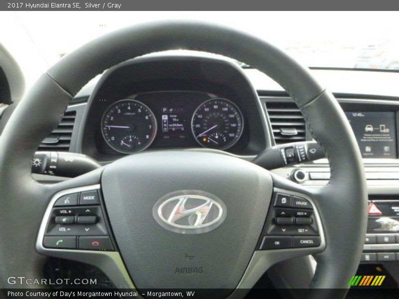 Silver / Gray 2017 Hyundai Elantra SE