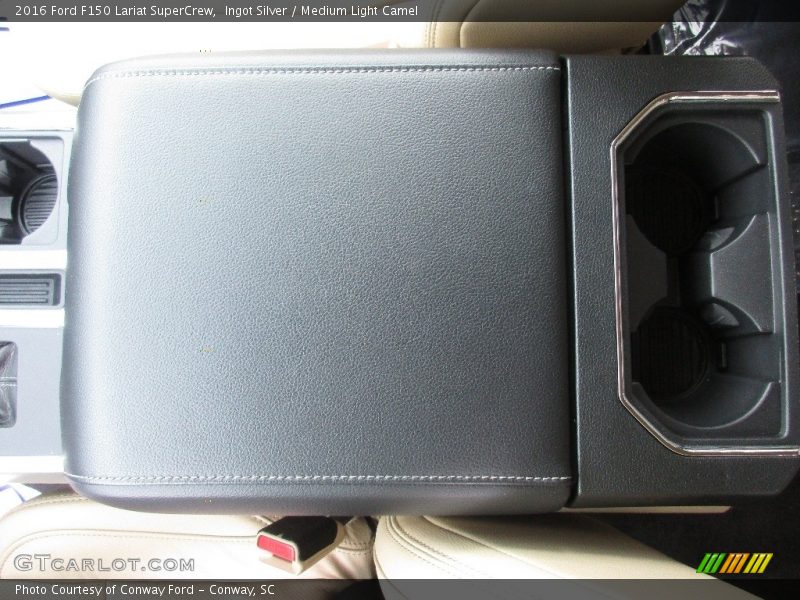 Ingot Silver / Medium Light Camel 2016 Ford F150 Lariat SuperCrew