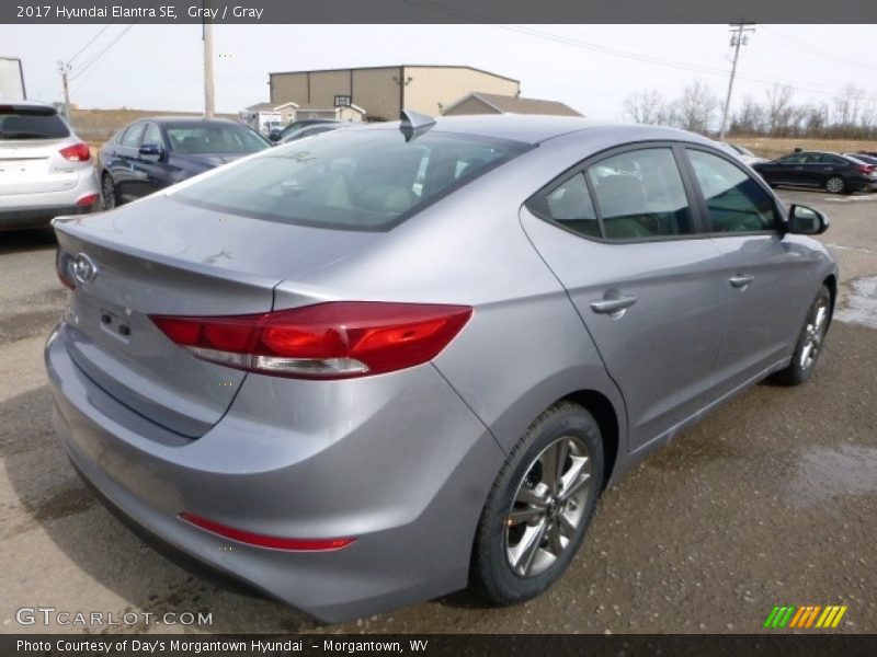 Gray / Gray 2017 Hyundai Elantra SE