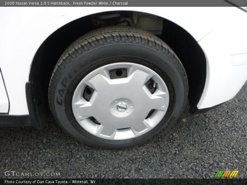 Fresh Powder White / Charcoal 2008 Nissan Versa 1.8 S Hatchback