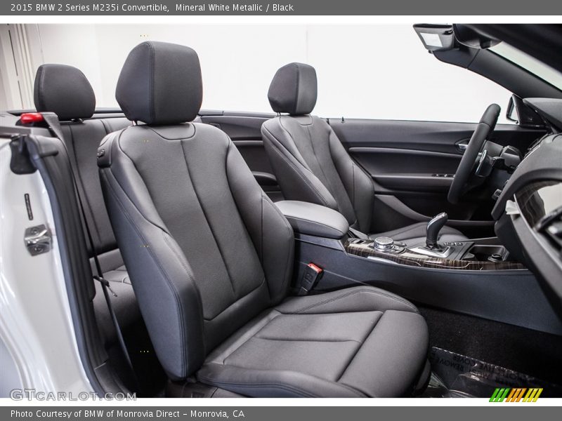 Mineral White Metallic / Black 2015 BMW 2 Series M235i Convertible